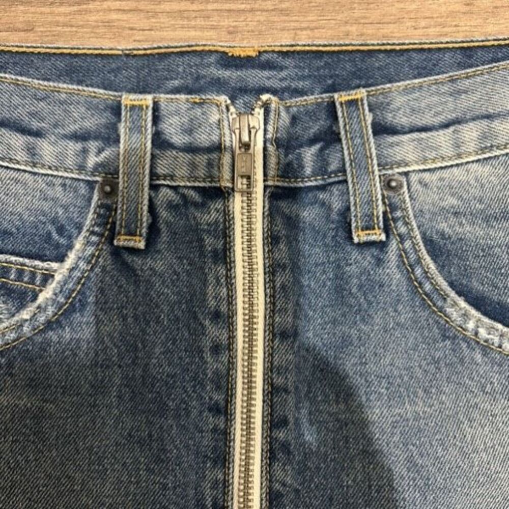 Carmar Denim Beatrice Adige Zip Front Skirt - Picture 4 of 8